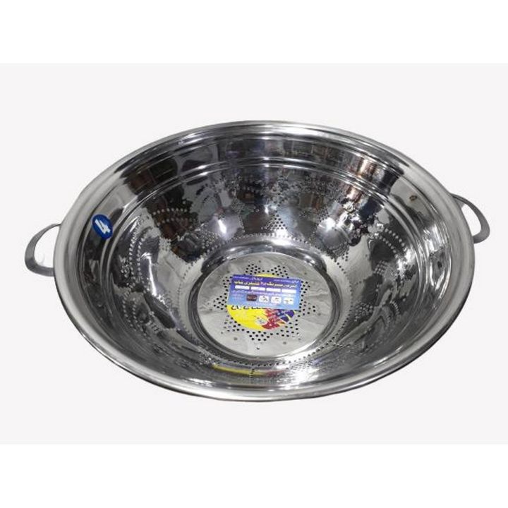 Stainless Steel Rice & Noodles Strainer Colanders & Food Strainers (Chawal Chalna)