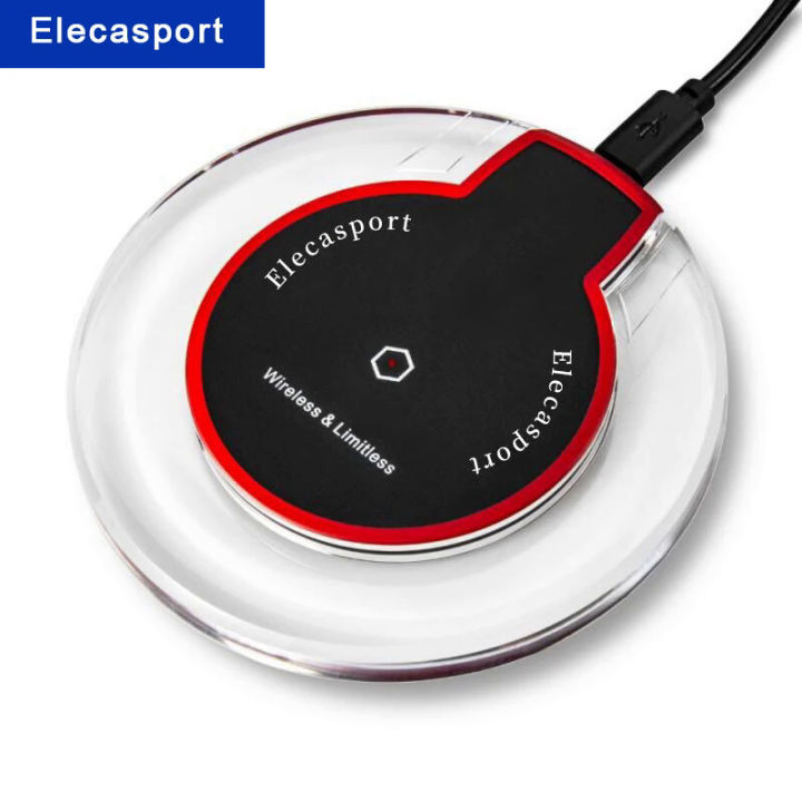 Wireless Charger For Samsung Galaxy S9/S9+ S8 S7 Note 9 S7 Edge USB Qi Charging Pad for iPhone XS Max XR X 8 Plus