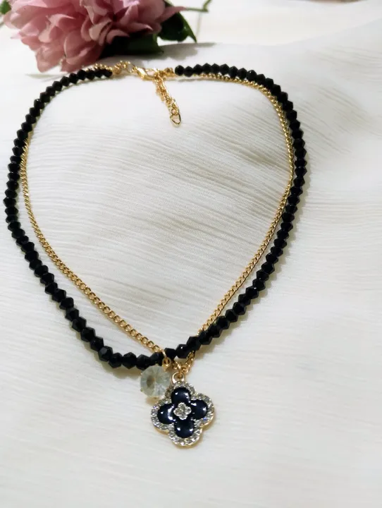 Elegant%20Multi%20Layered%20Chains%20Designer%20Necklace%20-%20Image%203