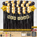 New Year 2025 Card Banner Theme Collection, Decoration 2k25 Themes Set For Home Office School & Naya Saal Mubarak Event Party Decoration Celebration Parties Decor Supplies Happy New Year Eve : PyUDnpGC. 
