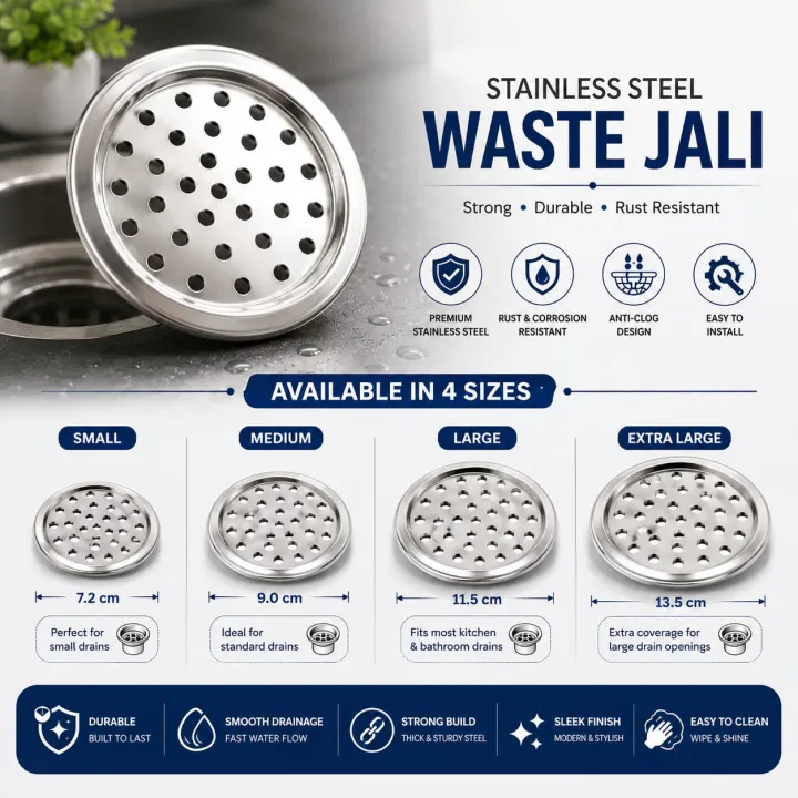 Stainless%20Steel%20Sink%20Waste%20Jali%20Drain%20Strainer%20%7C%20Anti%20Clog%20Kitchen%20&%20Bathroom%20Drain%20Cover%20%7C%20Small%20Medium%20Large%20XL%20-%20Image%205