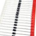 100pcs Rectifier Diode 1A 1000V DO-41 UF4007 UF4006 UF4005 UF4004 UF4003 UF4002 UF4001. 