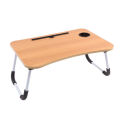 Portable Folding Laptop , Study Table Desk , Flexible & Multipurpose , Wooden Foldable laptop Desk for Bed/ Sofa, Tea Serving Table Stand. 