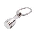 Trendy Car Engine Piston Keyring Chain Keychain Key Fob Silver. 
