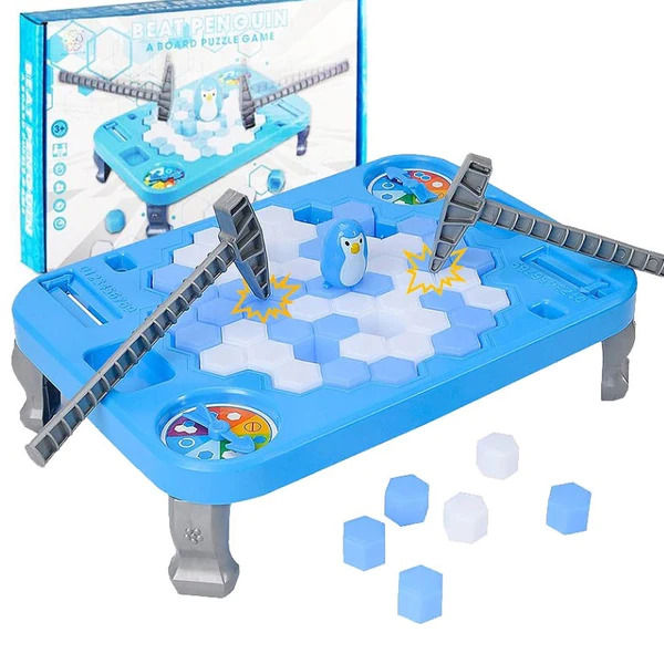 Penguin Icebreaker Board Game - Beat the Penguin, Knock the Ice! Non-Toxic and Durable Ice Breaking Fun - The Best Gift Toy for Kids, Boys, and Girls