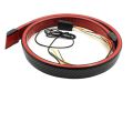 Universal Rear Car Spoiler Led Kit Light - Flow Turn Signal Warning Lights - 130cm - 12V. 
