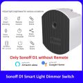 Sonoff D1 Smart Light Dimmer Switch | WiFi & RF Remote Control | Alexa & Google Home. 