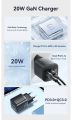 High Quality ORIGNAL BRAND 20W ( GaN ) PD USB C Charger for iPhone 14 13 12 11 Pro Max Phone QC 3.0 PD 3.0 USB Type C Fast Charging. 