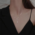 Simple Exquisite Clavicle Chain Jewelry Gift Light Luxury Necklace Trendy Necklace Beidou Star Necklace. 