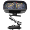 Euro Typer Car Adjustable Compass Balancer Slope Meter Tachometer. 