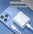 20W PD fast charger For iPhone 12 Pro Max 11 Pro Max X Max  Google pixels Xiaomi USB C C2L Adapter EU Travel charger QC 4.0 QC3.0 for Apple 11 cables Charger with Box. 