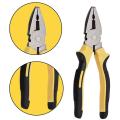 Multi-Function Pliers PVC Plastic Handle Cable/Wire Cutters Vise 8-Inch Cable/Wire Cutters Hardware Tools Household. 