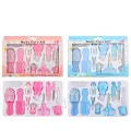 10Pcs Multi-Piece Baby Care Kit Newborn Hair Nail Thermometer Beauty Brush Kit Scissors Comb Teether Function Child Toiletry Kit Baby. 