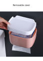 Wall-Mounted Self-Adhesive Tissue Dispenser Tissue Box Storage Holder for Paper, Towels, Mobile Phone Tissue Storage Box For Bathroom - Multi. 