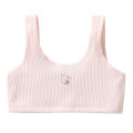 Girls underwear girls development period vest 12 years old 13 years old students cotton underwear bra children first stage. 