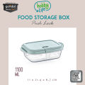 Food Storage Box - Push Lock System [1100 ml] [Rectangle]. 