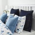 IKEA Sissil Cushion Cover Blue 65 X 65 Cm 100 Cotton. 
