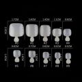 BeliefMelief  Profesional  100PCS/Box Acrylic Pointed False Toe Nails Manicure Kits Nail Art Decoration Box Transparent Tips Feet Full Nail Manicure Kits. 