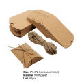 Packing Box Foldable Handmade with Hemp Rope Prestant Box. 