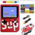 Sup Game Portable Video Game Box with Mario, Super Mario, Dr Mario, Contra, Turtles, and Other 400 Games with Battery Included. 