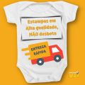 Body Roupa Para Bebê Anime Naruto Menino Geek Papai Desenho. 
