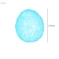 75 Pieces Mini Easter Eggs Faux for Bird Nest Decor Photo Props. 