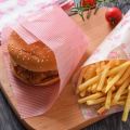 50Pcs Wax Paper Food Grade Grease Paper Food Wrapping Paper. 