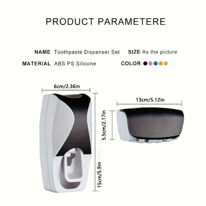 Best%20Quality%20Set%20of%20Toothpaste%20Dispenser%20&%20Brush%20Holder%20-%20Plastic%20Automatic%20Toothpaste%20Dispenser%20With%20Tooth%20Brush%20Holder%20For%20Homes%20And%20Bathrooms%20-%20Tooth%20Paste%20Dispenser%20with%20Toothbrush%20Holder%20-%20Image%206