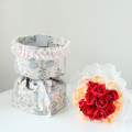 Lined cardboard Kraft paper flowers Auxiliary tool Tear-resistant Round bouquet Bouquet shaping cardboard Not easily collapse Stereotype Flower shop materials for Flower arrangement DIY crafting. 