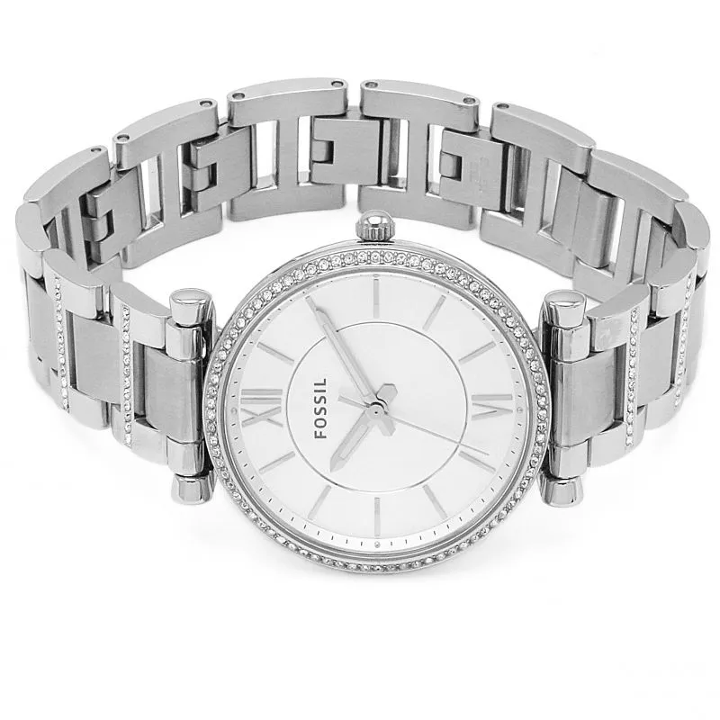 Fossil three hand stainless steel watch best sale