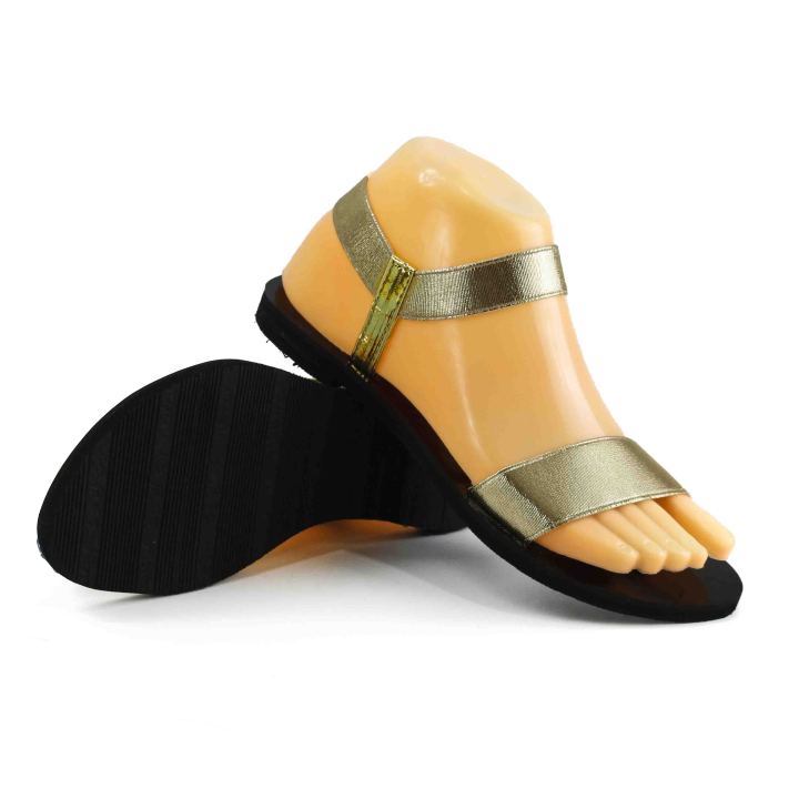 Flat%20Sandals%20For%20Women%20%7C%20Fancy%20Elastic%20Slippers%20In%20Golden%20And%20Black%20-%20Sandals%20For%20Girls%20And%20Ladies%20-%20Image%206
