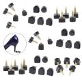 High Heels Heel Studs Mute Wear-resistant Replacement Heel, Color: Black (30 In 1). 