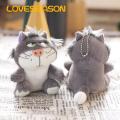 Loveseason Keychain Pendant Ultra Soft Plush Lucifer Cat Car Key Pendant. 