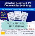 Silica Gel 1 grm X 50 bags - SilicaGel - Dehumidifier - DMF Free - PP - Moisture Control - Humidity Absorber. 