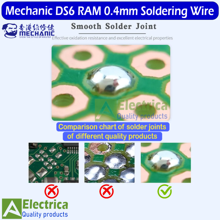 Mechanic%20DS6%2040g%200.4mm%20for%20Electronic%20Soldering%20Iron%20Welding%20High%20Purity%20No-clean%20Rosin%20Solder%20Wire%20by%20Electrica%20-%20Image%205