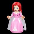 Lego movie Disney princess series elsa queen grey cool Mini Figures Building Blocks toys. 