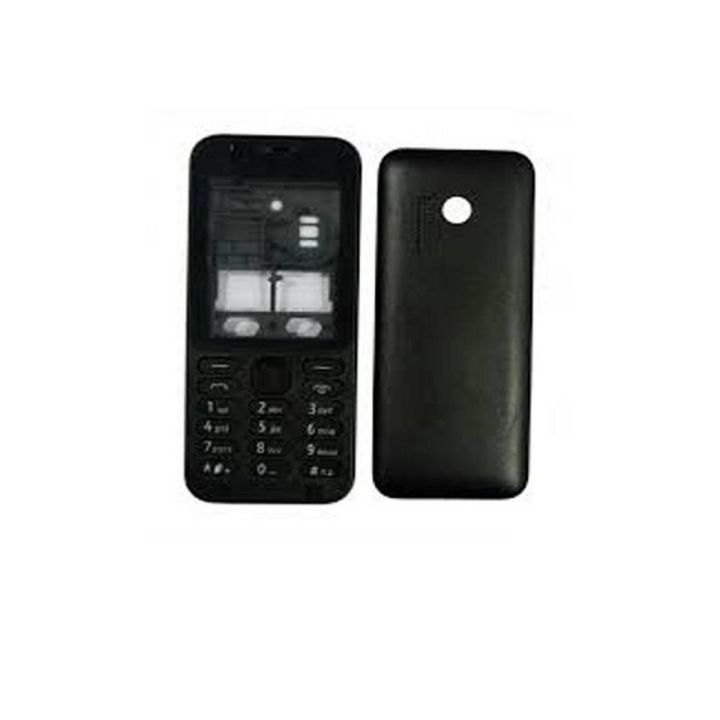 Nokia 215 Rear Complete Body Casing Housing Replacement For Nokia 215 - Black