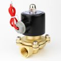 Electric Solenoid Valve 1/4" 3/8" 1/2" 3/4" 1" 1-1/4" 1-1/2" DN8/10/15/20/25/35/40 Normally Closed Pneumatic for Water Oil Air 220V. 