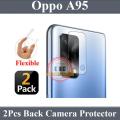 Oppo A95 Camera Lens Cover Flexible Gorilla nano Protector For Oppo A95 - 2Pcs. 