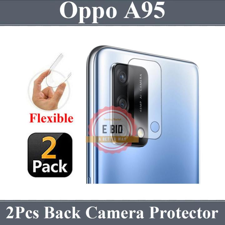 Oppo A95 Camera Lens Cover Flexible Gorilla nano Protector For Oppo A95 - 2Pcs