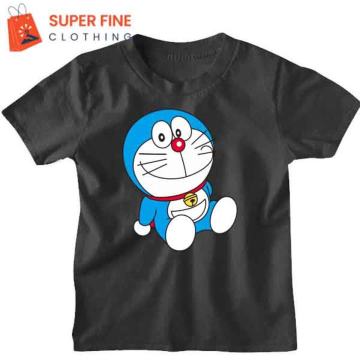 Doremon Fine Jersey Printed Tshirt for kids ,Boys and Girls
