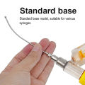 1Pcs Stainless Steel Birds Feeding Syringe Tube Nozzle Rats and Mice/Parrots/Birds/Poultry/Pets Elbow Gavage Needles. 