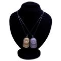 Pack of 2 - Silver & Metallic Caps Pendant For Unisex. 