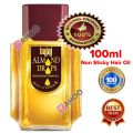 Bajaj Almond Drops Hair Oil (India) - 100 ml     300 percent more vitamin than coconut oil     Soothing mild almond fragrance     Light non sticky hair oil     Does not freeze in winters     Suitable for any hair style     It is enriched with sweet almond. 