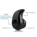 S530 Mini Invisible Ultra Small Bluetooth Handfree and mini LED Speakers Stereo Earbud Headset with microphone, Support Hands-free Calling For Smartphones. 