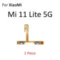 Switch Power ON OFF Button Flex Cable Parts Ribbon For XiaoMi Mi 11 11i 11T 11X Pro Lite Ultra 5G NE Global Mute Silence Volume Key. 