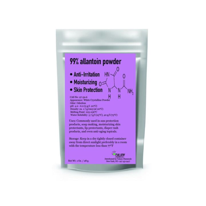 Allantoin Powder 28g Cosmetic Grade For DIY Emulsion Cream Lotion Skin Care