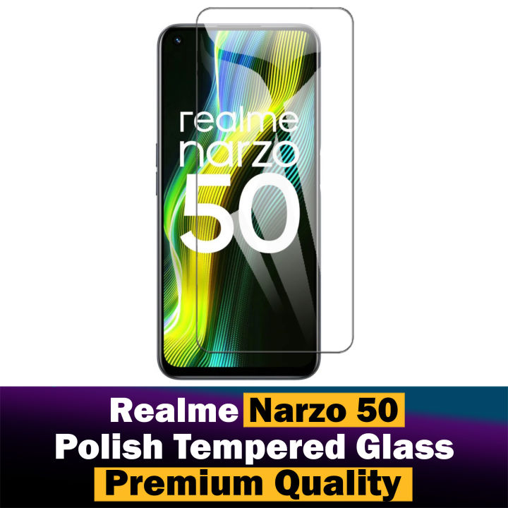 Realme%20Narzo%2050%20Glass%20Protector%20Polish%20Screen%20Tempered%20For%20Realme%20Narzo%2050%20-%20Image%202