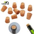 Wine Bottle Cork 10pcs Biodegradable Wooden Wine Bottle Stoppers Leakproof Reusable Corks for Wine Bottles Southeast Asian Buyers' Choice Replacement Corks for Opened Bottles. 
