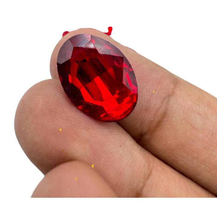 Red Color Stones - 1.8 cm in size - Red Color - Pack Of 89 Stones